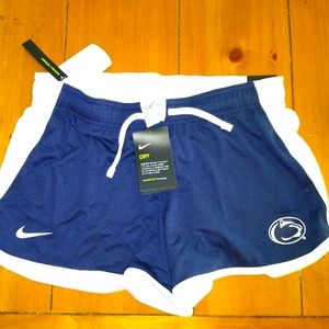 NWT PENN STATE NIKE REVERSIBLE SHORT MED